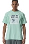 BODY ACTION-Ανδρικό t-shirt BODY ACTION 053431-01 πράσινο