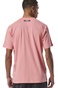 BODY ACTION-Ανδρικό t-shirt BODY ACTION 053431-01 ροζ