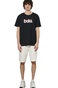 BODY ACTION-Ανδρικό t-shirt BODY ACTION 053516-01 μαύρο