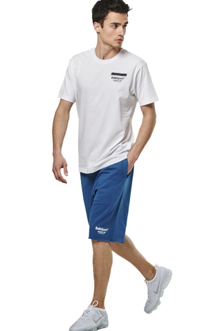 BODY ACTION-Ανδρικό t-shirt BODY ACTION 053519-01 λευκό