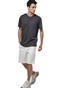 BODY ACTION-Ανδρικό t-shirt BODY ACTION 053521-01 ανθρακί
