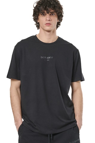 BODY ACTION-Ανδρικό t-shirt BODY ACTION 053524-01 μαύρο