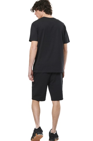 BODY ACTION-Ανδρικό t-shirt BODY ACTION 053524-01 μαύρο