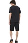 BODY ACTION-Ανδρικό t-shirt BODY ACTION 053524-01 μαύρο