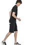 BODY ACTION-Ανδρική αθλητική βερμούδα BODY ACTION 033523-01 μαύρη