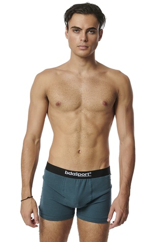 BODY ACTION-Σετ από 3 ανδρικά εσώρουχα boxer BODY ACTION 093309-01 πράσινο μαύρο μπορντό