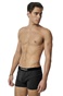 BODY ACTION-Σετ από 3 ανδρικά εσώρουχα boxer BODY ACTION 093309-01 πράσινο μαύρο μπορντό