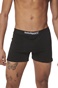 BODY ACTION-Σετ από 3 ανδρικά εσώρουχα boxer BODY ACTION 093401-01 μαύρα