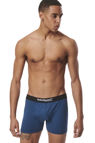 BODY ACTION-Σετ από 3 ανδρικά εσώρουχα boxer BODY ACTION 093401-01 γκρι μαύρο μπλε