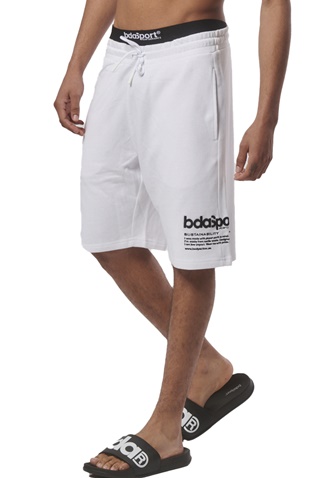 BODY ACTION-Ανδρική βερμούδα BODY ACTION 033422-01 λευκή
