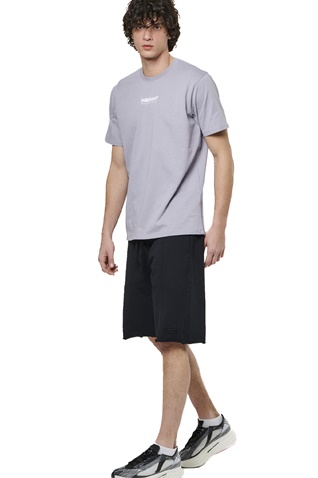 BODY ACTION-Ανδρικό t-shirt BODY ACTION 053525-01 λιλά