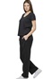 BODY ACTION-Γυναικείο t-shirt BODY ACTION 051521-01 μαύρο