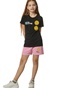 BODY ACTION-Παιδικό t-shirt BODY ACTION 052403-01 μαύρο