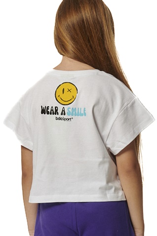 BODY ACTION-Παιδικό t-shirt BODY ACTION 052404-01 λευκό