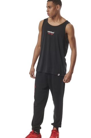 BODY ACTION-Ανδρικό παντελόνι φόρμας BODY ACTION 023432-01 μαύρο
