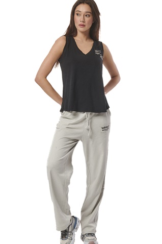 BODY ACTION-Γυναικείο παντελόνι φόρμας BODY ACTION 021435-01 γκρι