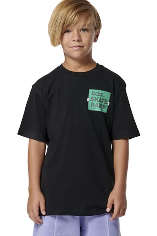 BODY ACTION-Παιδικό t-shirt BODY ACTION 054505-01 μαύρο
