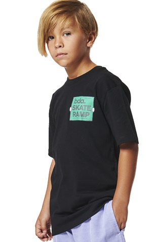 BODY ACTION-Παιδικό t-shirt BODY ACTION 054505-01 μαύρο