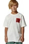 BODY ACTION-Παιδικό t-shirt BODY ACTION 054505-01 λευκό
