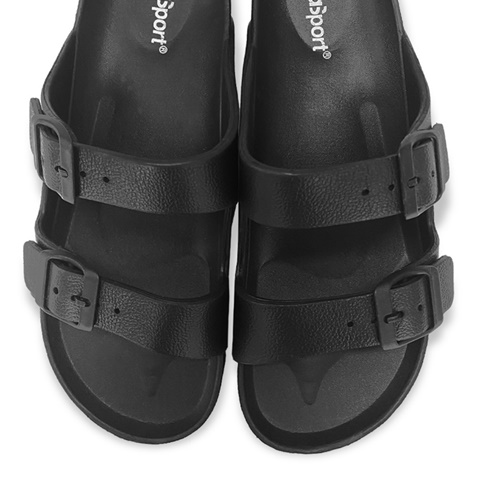 BODY ACTION-Γυναικεία slides BODY ACTION 091402-01 μαύρα