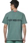BODY ACTION-Ανδρικό t-shirt BODY ACTION 053522-01 πράσινο