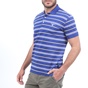 NAVY & GREEN-Ανδρική polo μπλούζα NAVY & GREEN μπλε