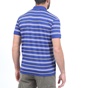 NAVY & GREEN-Ανδρική polo μπλούζα NAVY & GREEN μπλε