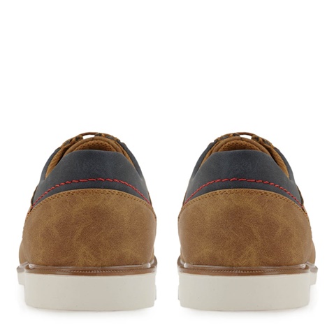 TXT MEN FASHION SHOES-Ανδρικά casual δετά παπούτσια TXT MEN FASHION SHOES K5Y3121 καφέ