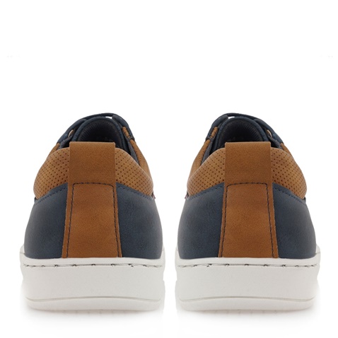 TXT MEN FASHION SHOES-Ανδρικά casual δετά παπούτσια TXT MEN FASHION SHOES K5Y31 μπλε καφέ