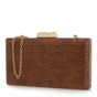 EXE-Γυναικείο clutch EXE K67002829 ταμπά croco