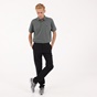 NAVY & GREEN-Ανδρικό παντελόνι NAVY & GREEN MODERN FIT μαύρο