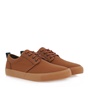 FAMPER-Ανδρικά sneakers FAMPER O555V3021 καφέ ταμπά