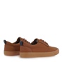 FAMPER-Ανδρικά sneakers FAMPER O555V3021 καφέ ταμπά