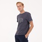 NAVY & GREEN-Ανδρικό t-shirt NAVY & GREEN μπλέ