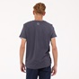 NAVY & GREEN-Ανδρικό t-shirt NAVY & GREEN μπλέ