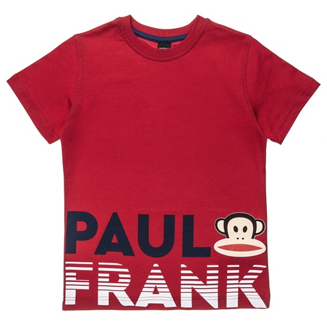 PAUL FRANK-Παιδικό σετ από μπλούζα και βερμούδα PAUL FRANK κόκκινο μπλε