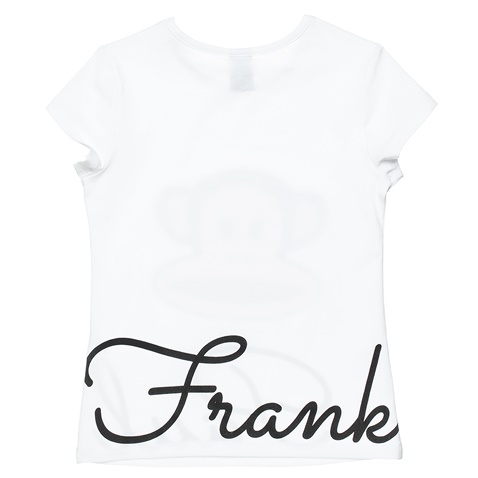 PAUL FRANK-Παιδική κοντομάνικη μπλούζα PAUL FRANK λευκή