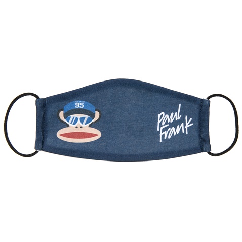 PAUL FRANK-Παιδική υφασμάτινη μάσκα προστασίας PAUL FRANK μπλε
