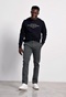 FUNKY BUDDHA-Ανδρικό chino παντελόνι FUNKY BUDDHA Essential Comfort-Stretch μπλε