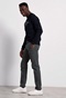 FUNKY BUDDHA-Ανδρικό chino παντελόνι FUNKY BUDDHA Essential Comfort-Stretch μπλε