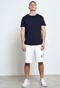FUNKY BUDDHA-Ανδρικό essential t-shirt FUNKY BUDDHA μπλε