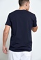 FUNKY BUDDHA-Ανδρικό essential t-shirt FUNKY BUDDHA μπλε