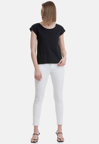 FUNKY BUDDHA-Γυναικείο  t-shirt FUNKY BUDDHA μαύρο