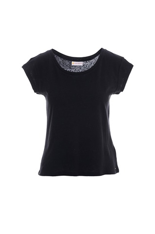 FUNKY BUDDHA-Γυναικείο  t-shirt FUNKY BUDDHA μαύρο