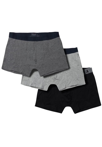 FUNKY BUDDHA-Ανδρικά εσώρουχα FUNKY BUDDHA 3-Pack Boxer Shorts μπλε