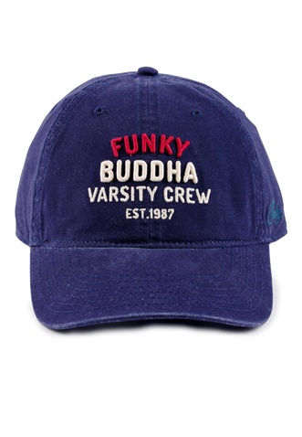 FUNKY BUDDHA-Ανδρικό καπέλο jockey FUNKY BUDDHA μπλε