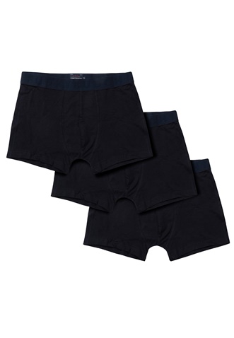 FUNKY BUDDHA-Ανδρικά εσώρουχα FUNKY BUDDHA 3-Pack Boxer Shorts μπλε