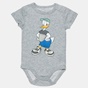 DISNEY-Βρεφικό φορμάκι Disney Donald Duck γκρι