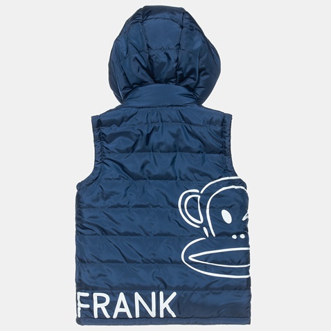 PAUL FRANK-Παιδικό αμάνικο ελαφρύ μπουφάν PAUL FRANK μπλε