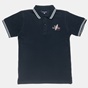 ALOUETTE-Βρεφικό σετ από polo μπλούζα και chino βερμούδα ALOUETTE μπλε μπεζ